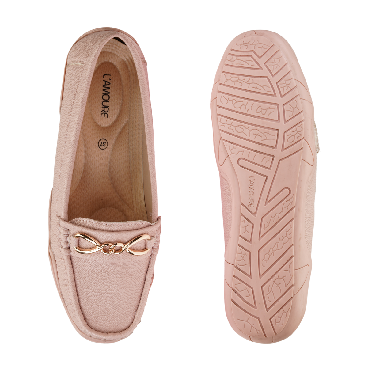 Lamoure Pink Casual Ballerina For Women Lmw019226 C1008