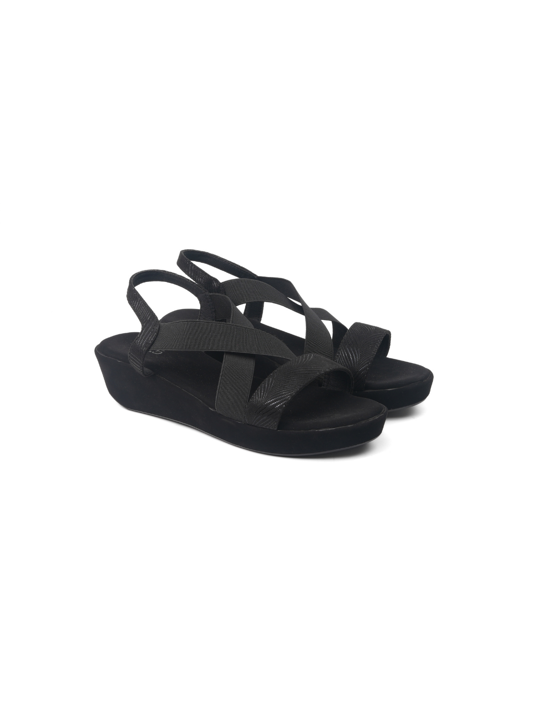 Inc.5 Black Sandal For Women 101588 C001