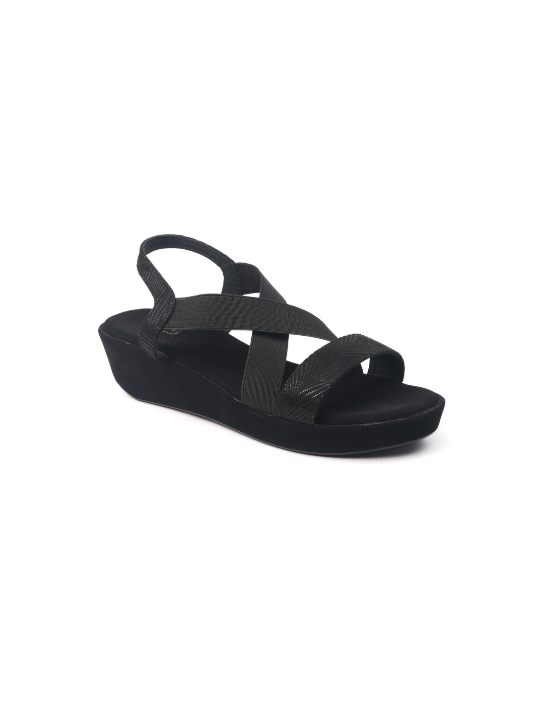 Inc.5 Black Sandal For Women 101588 C001