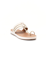 Lamoure White Casual  Flat For Women Lmw039101 C057