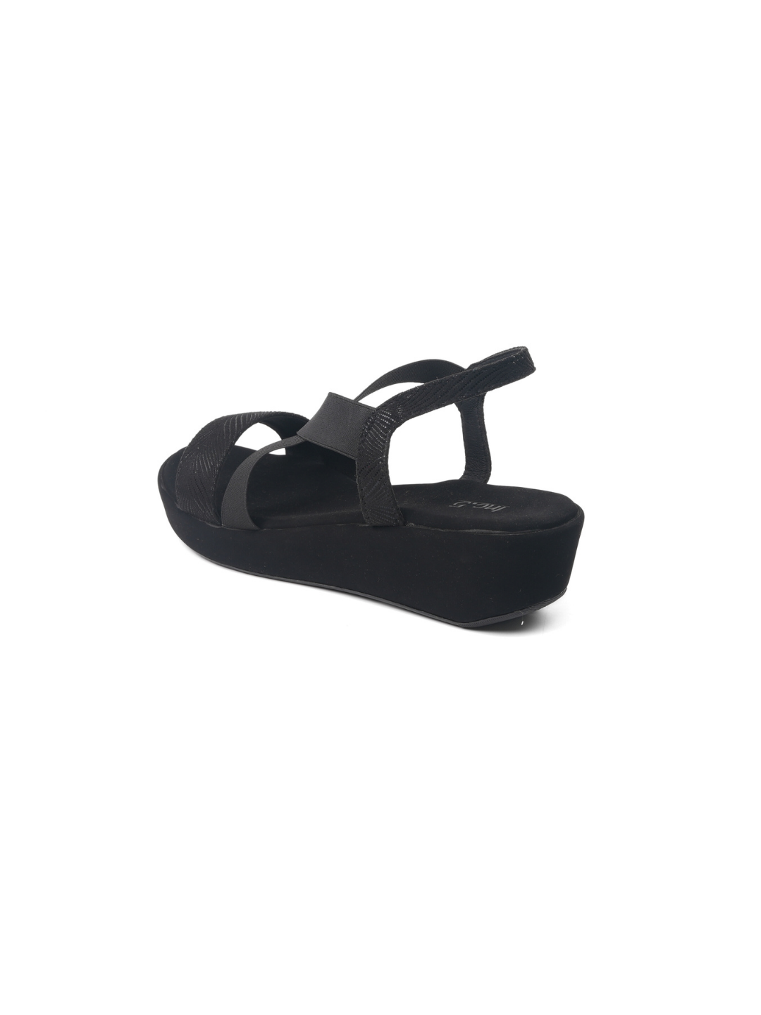 Inc.5 Black Sandal For Women 101588 C001