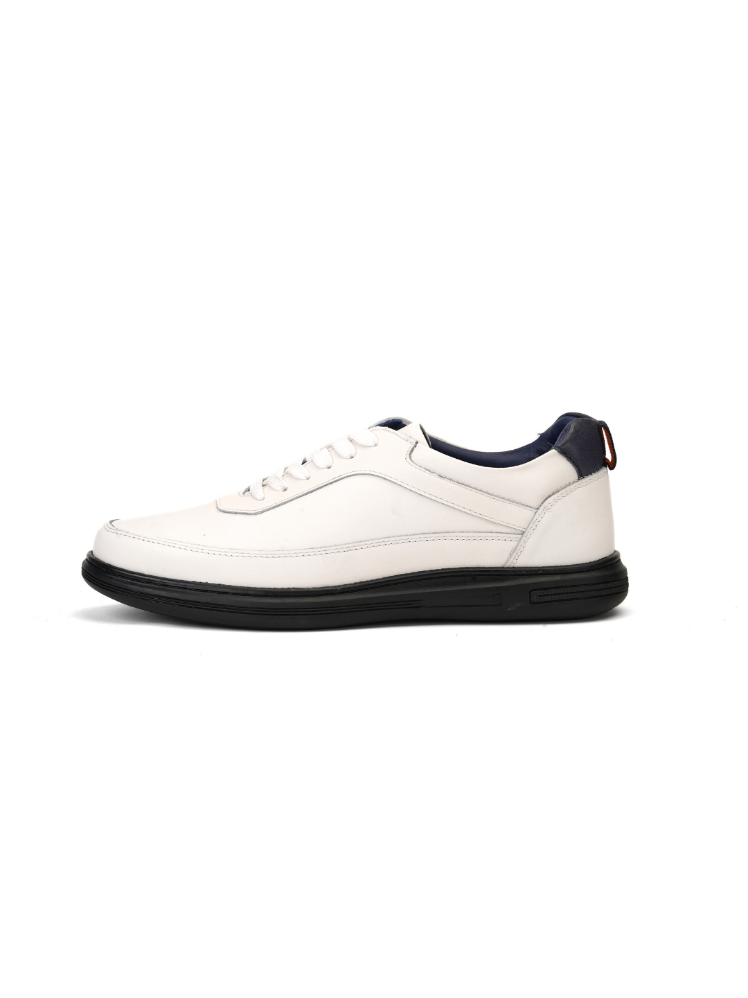Extacy White Genuine Leather Derby Casual Shoes For Men Exm010226 C057