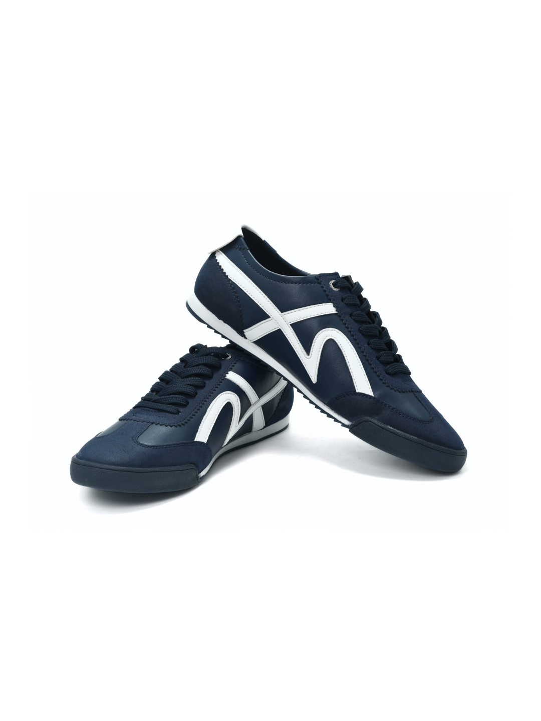 Spykar Navy-White Sneaker For Men Blaze C830