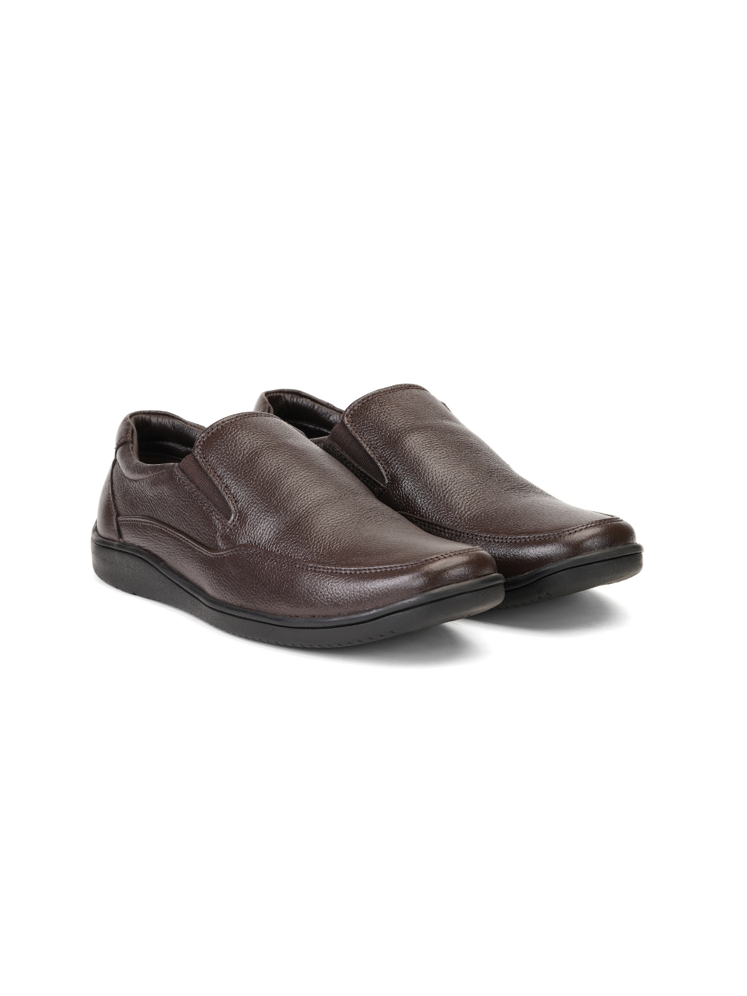 Zuup Brown Genuine Leather Formal Shoes For Men Zfm021073 C003