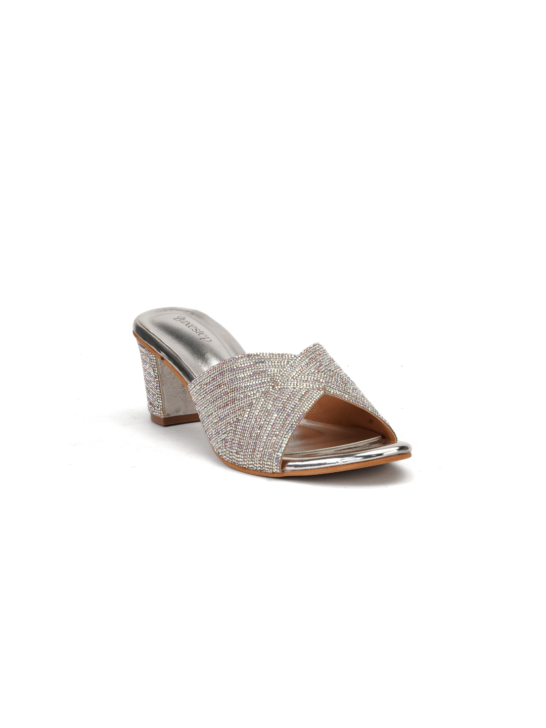 Luxestep Silver Fancy Heels For Women Lsw030103 C190