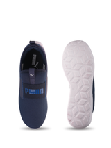Puma Navy/White Sports Shoes For Men Puma Flamecrest Slipon -39941802 C585