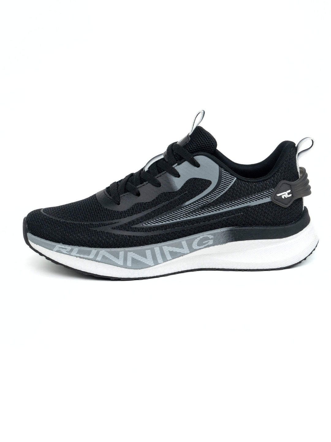 Red Chief Sports Black-D.Grey Running Shoes For Men R1725 F019