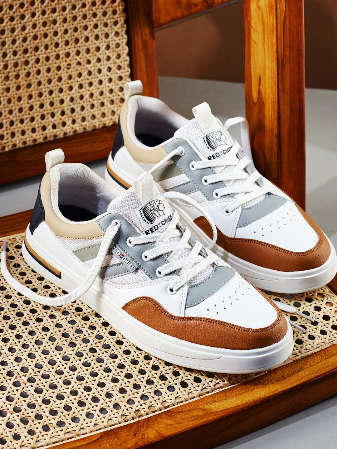 Red Chief Sports Peach-Beige Casual Shoes For Men C6004 F046