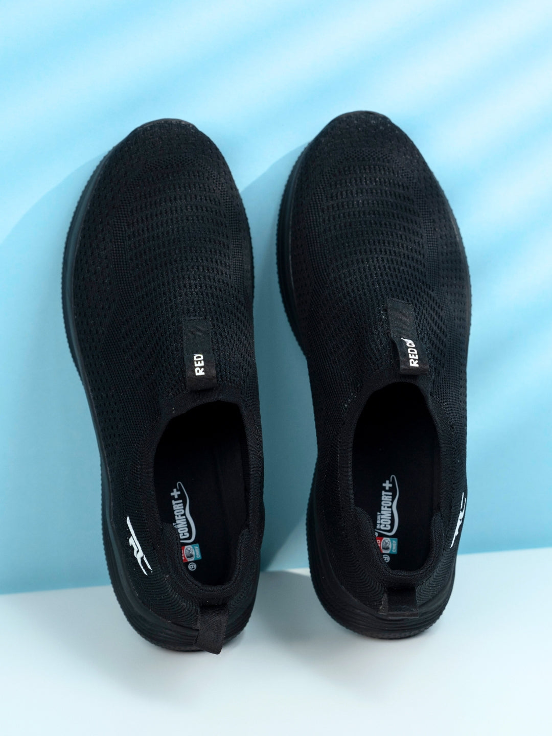 Red Chief Sports Black Walking Shoes For Men W7016 001