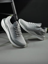 Red Chief Sports Hr.Grey-White Walking Shoes For Men  W7012 F036