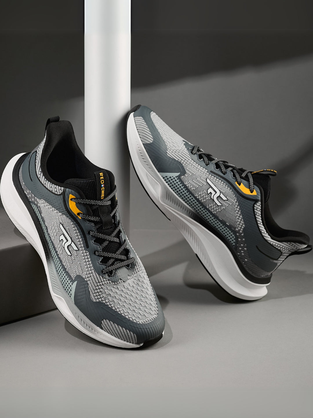 Red Chief Sports Dark Grey Running Shoes For Men R1709 F031