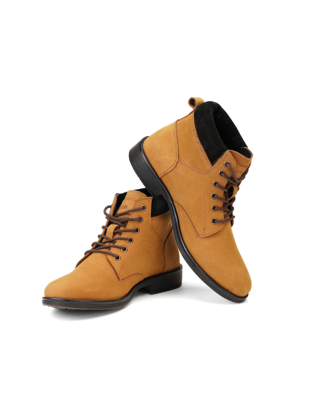 Extacy Rust Genuine Leather Boot Casual Shoes For Men Exm010208 C022