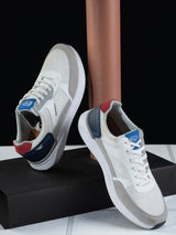 Red Chief Sports White-Hr.Grey Casual Shoes For Men  C6006 F052