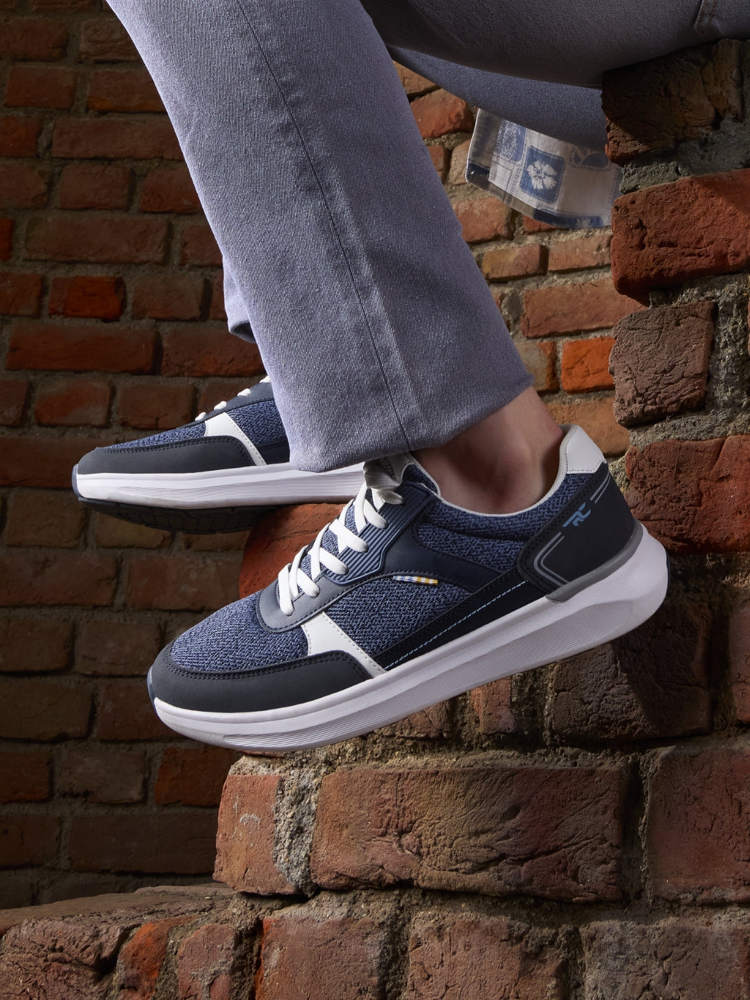 Red Chief Sports Ev.Blue-White Casual Shoes For Men  C6006 F033