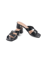 Inc.5 Black Sandal For Women 101843 C001