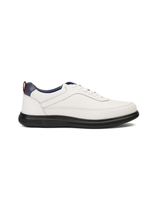 Extacy White Genuine Leather Derby Casual Shoes For Men Exm010226 C057