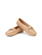 Lamoure Beige Casual Ballerina For Women Lmw019227 C026