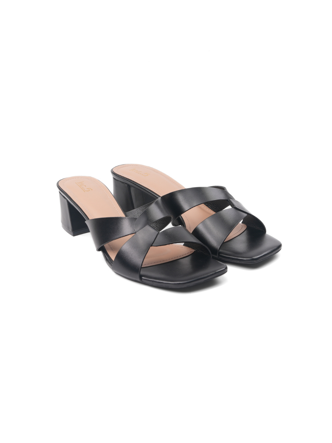Inc.5 Black Sandal For Women 101843 C001