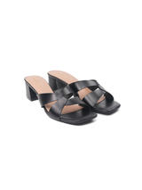 Inc.5 Black Sandal For Women 101843 C001