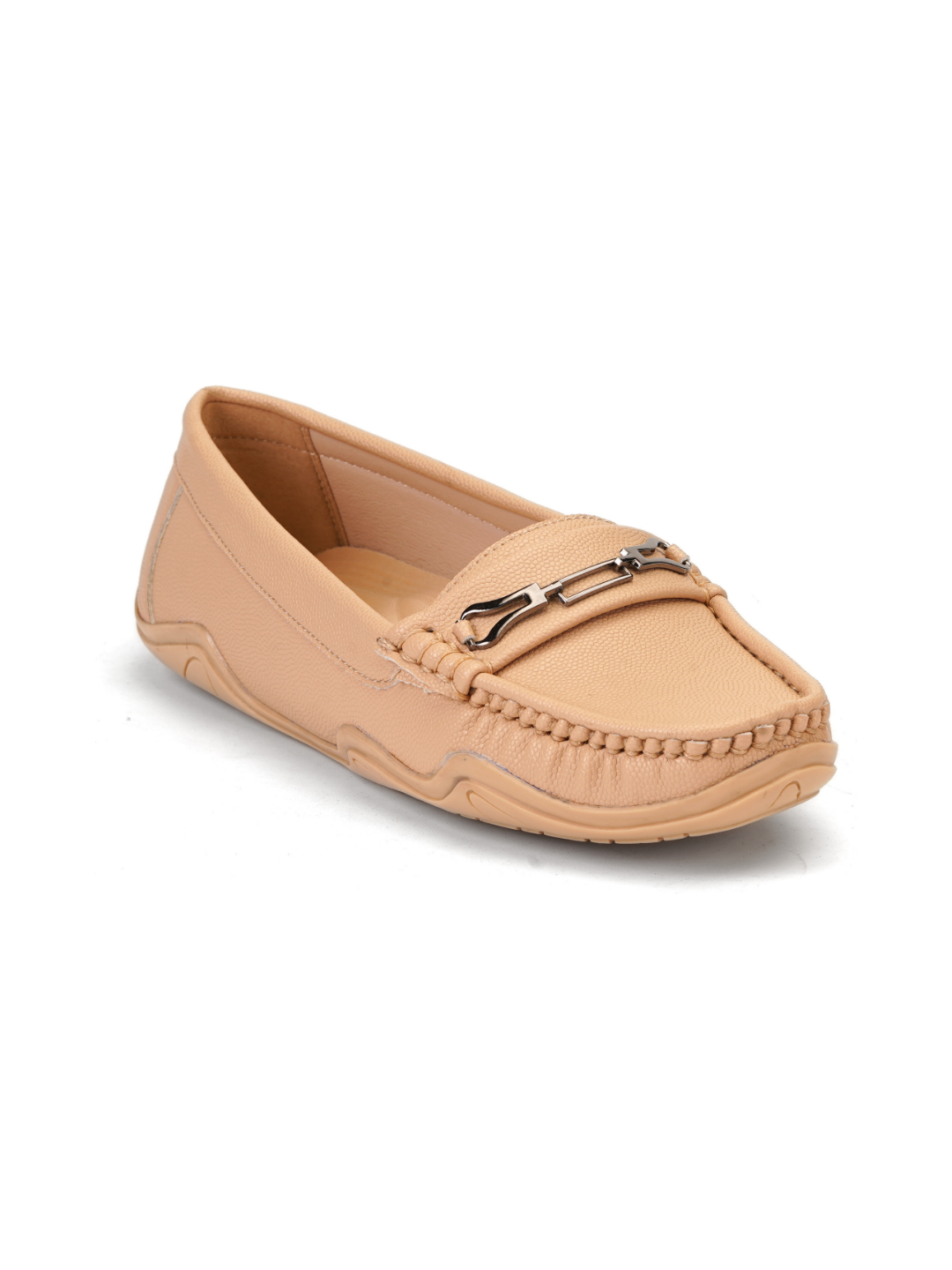 Lamoure Beige Casual Ballerina For Women Lmw019227 C026