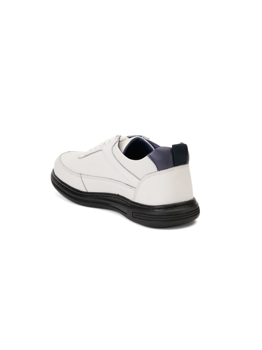 Extacy White Genuine Leather Derby Casual Shoes For Men Exm010226 C057