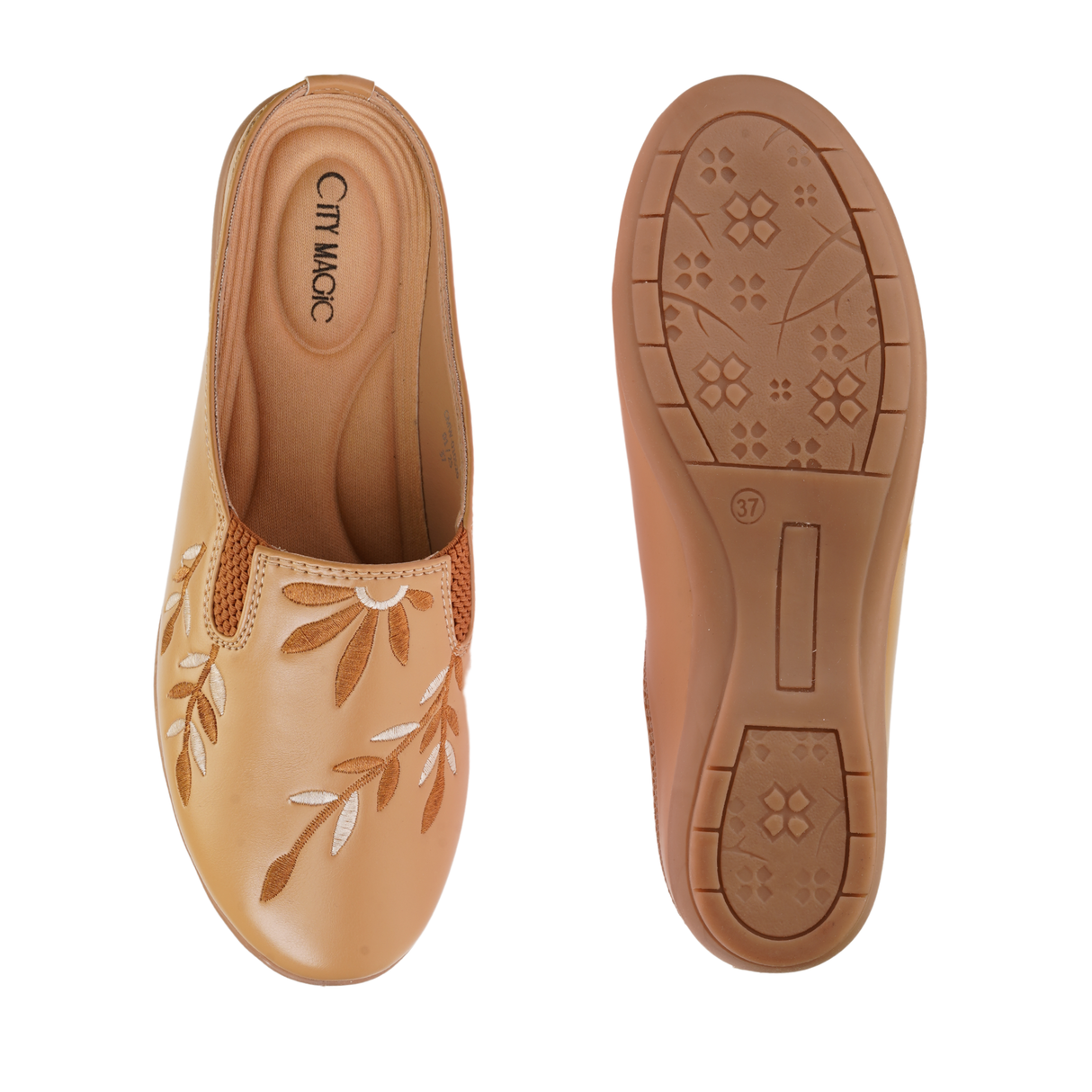 City Magic Tan Casual Ballerina For Women Cmw010520 C006