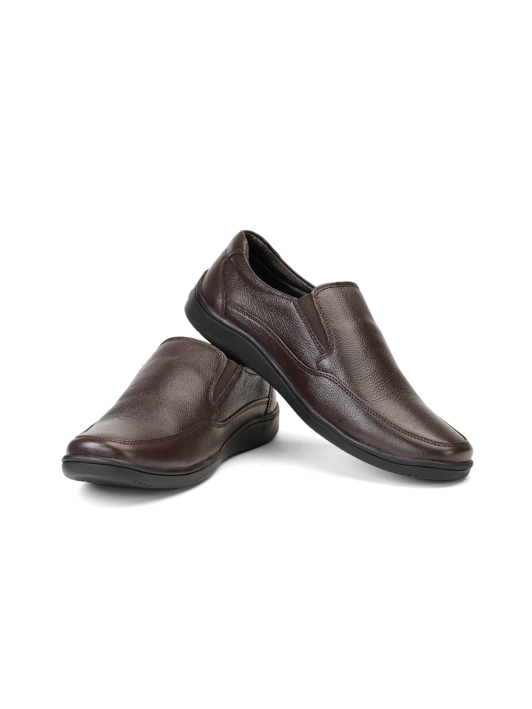Zuup Brown Genuine Leather Formal Shoes For Men Zfm021073 C003