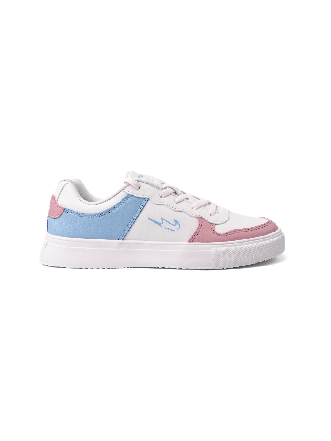 Campus White Sports Shoes For Women Bougie-22L-148 C1097