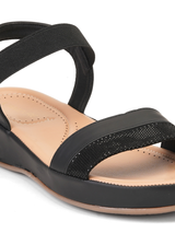 Lamoure Black Casual Heel For Women Lmw039111 C001