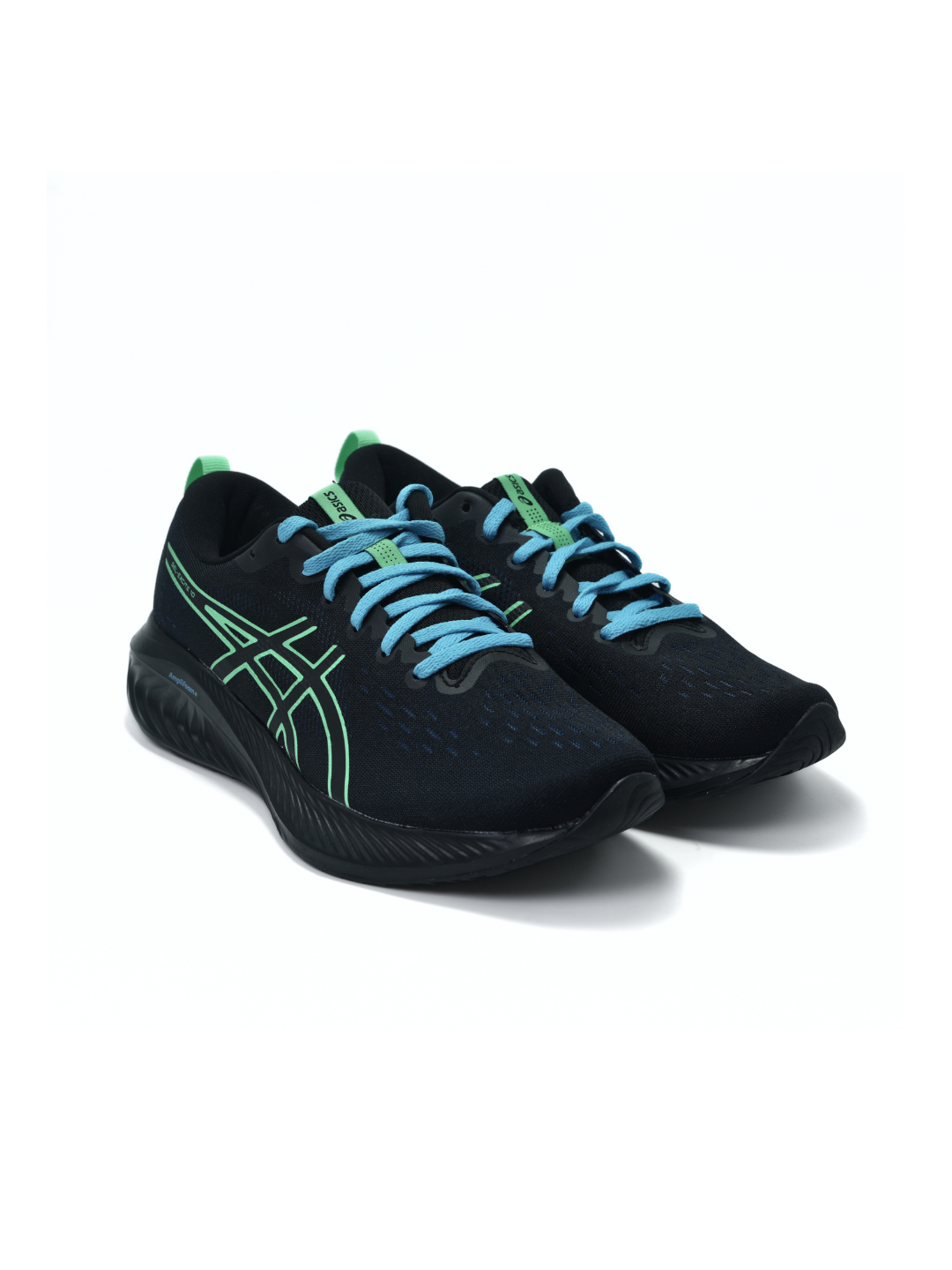 Asics Black/Ne Leaf Sports Shoes For Men Gel Excite 10 C535