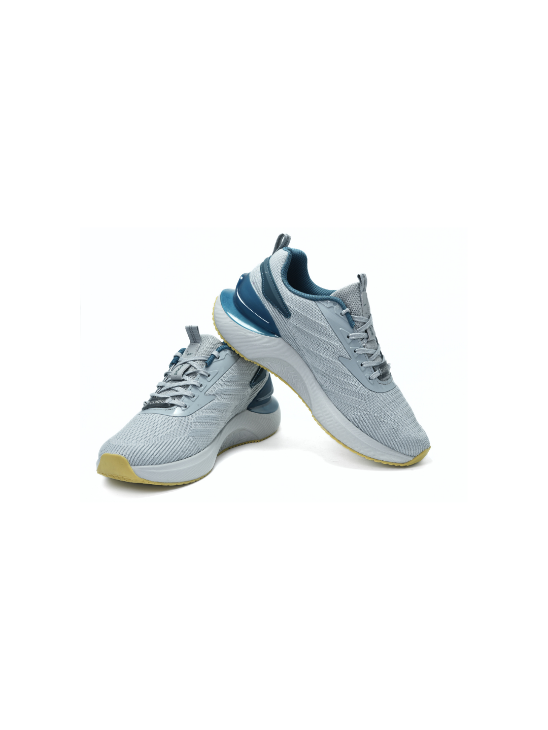 Campus L.Grey/M.Blue Sports Shoes For Men Gloam-22G-1224 C1362