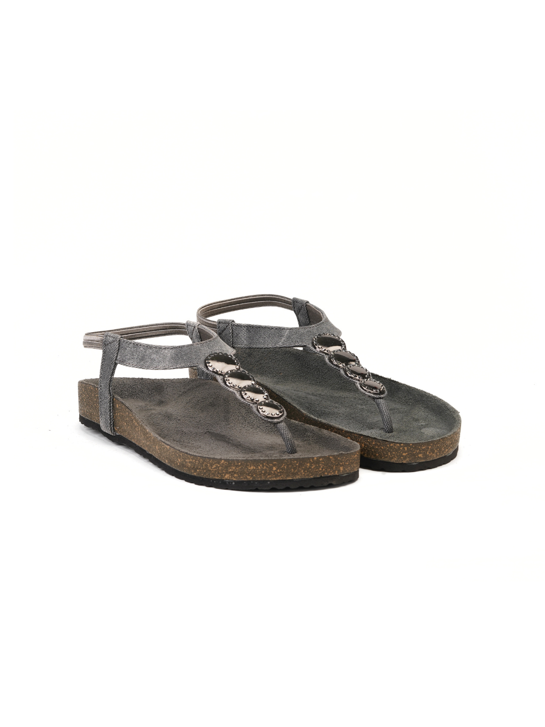Lamoure Grey Casual  Flat For Women Lmw039184 C005