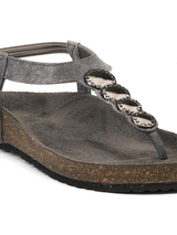 Lamoure Grey Casual  Flat For Women Lmw039184 C005