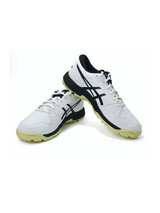 Asics White/Glow Yellow Sports Shoes For Men Gel Peake 2 C159