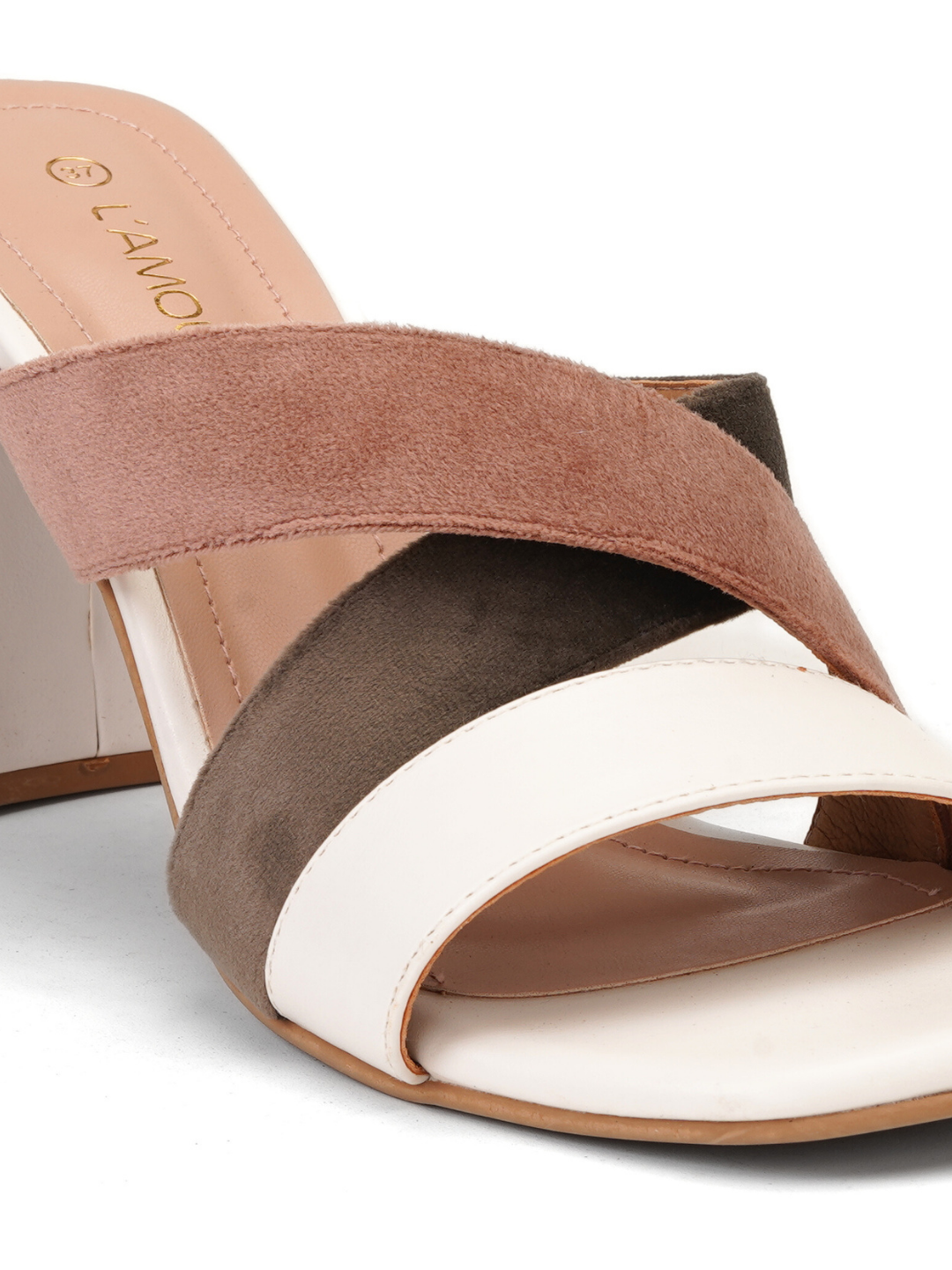 Lamoure White Casual Heel For Women Lmw039278 C057