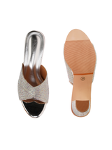 Luxestep Silver Fancy Heels For Women Lsw030103 C190
