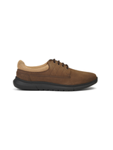 Extacy Brown Genuine Leather Derby Casual Shoes For Men Exm010204 C003