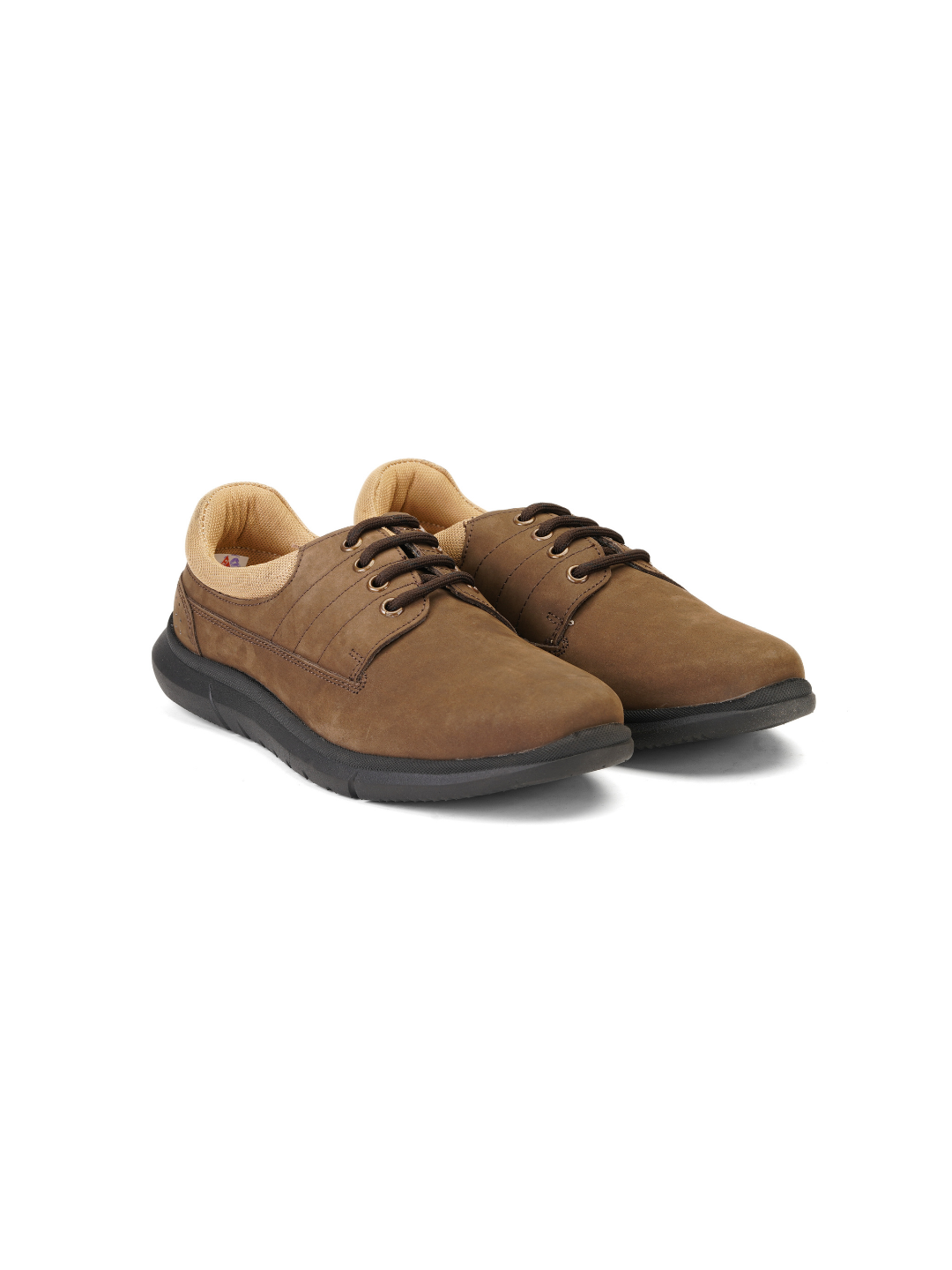 Extacy Brown Genuine Leather Derby Casual Shoes For Men Exm010204 C003