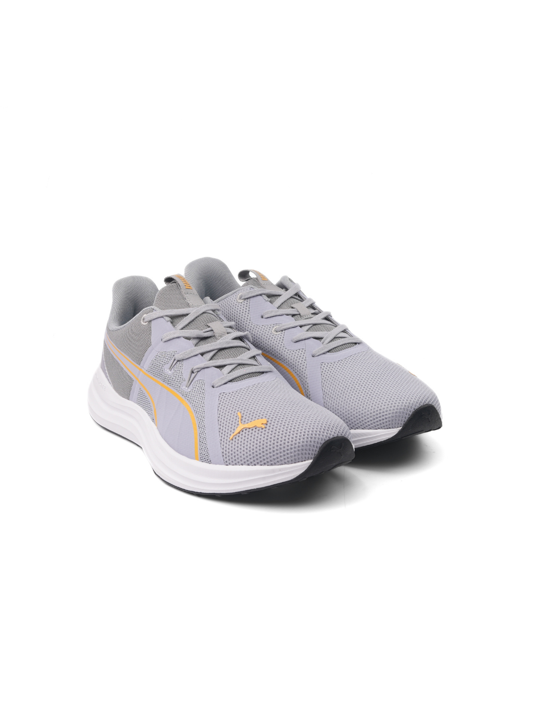 Puma Grey Yellow Sports Shoes For Men Puma Exotine 3.0-31148604 C1110