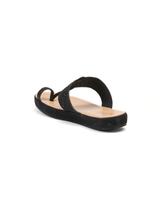 Lamoure Black Casual  Flat For Women Lmw039103 C001