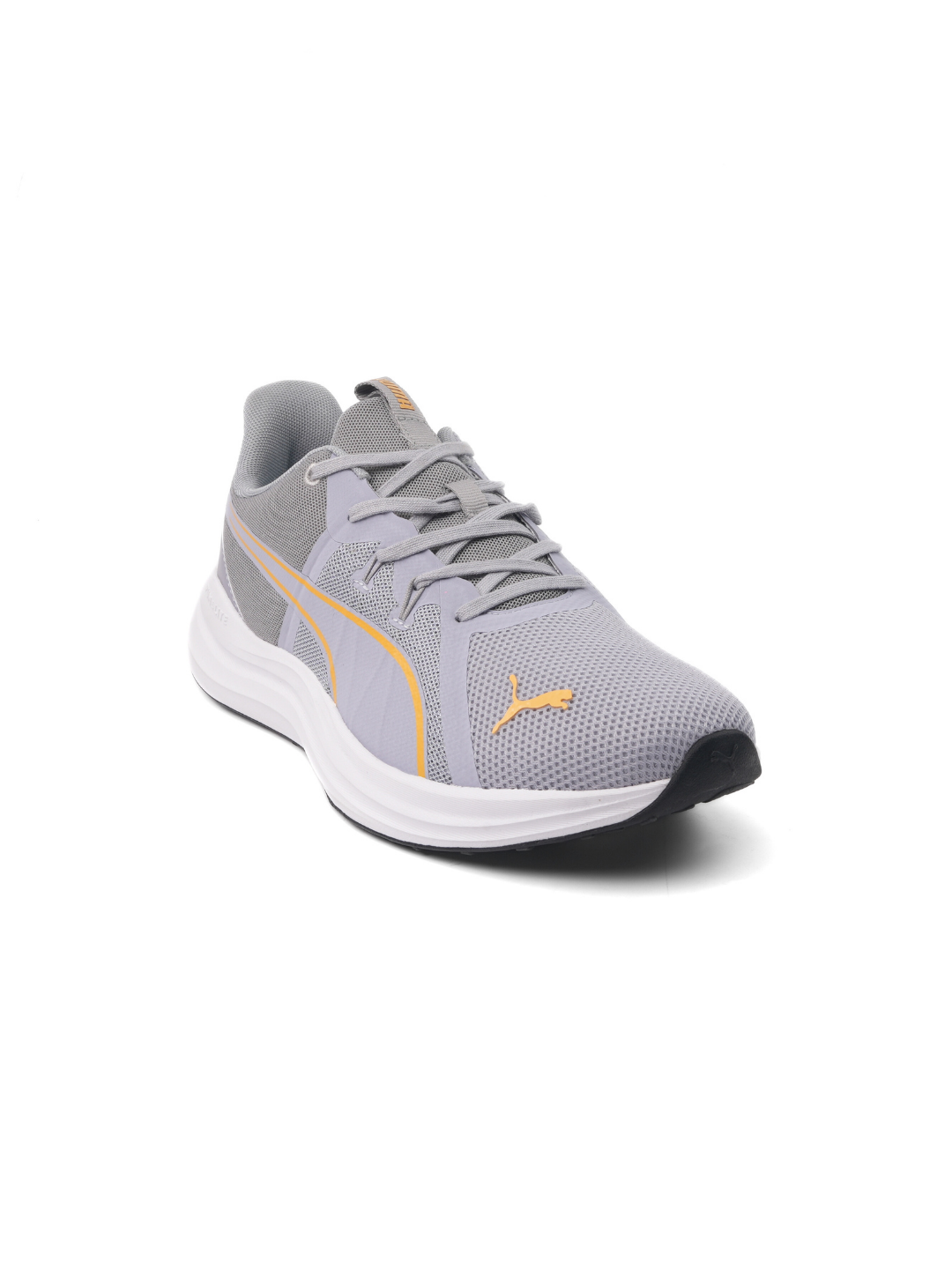 Puma Grey Yellow Sports Shoes For Men Puma Exotine 3.0-31148604 C1110