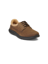 Extacy Brown Genuine Leather Derby Casual Shoes For Men Exm010204 C003