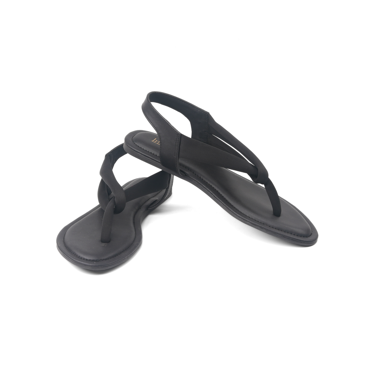Inc.5 Black Flat For Women 101776 C001