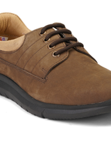 Extacy Brown Genuine Leather Derby Casual Shoes For Men Exm010204 C003