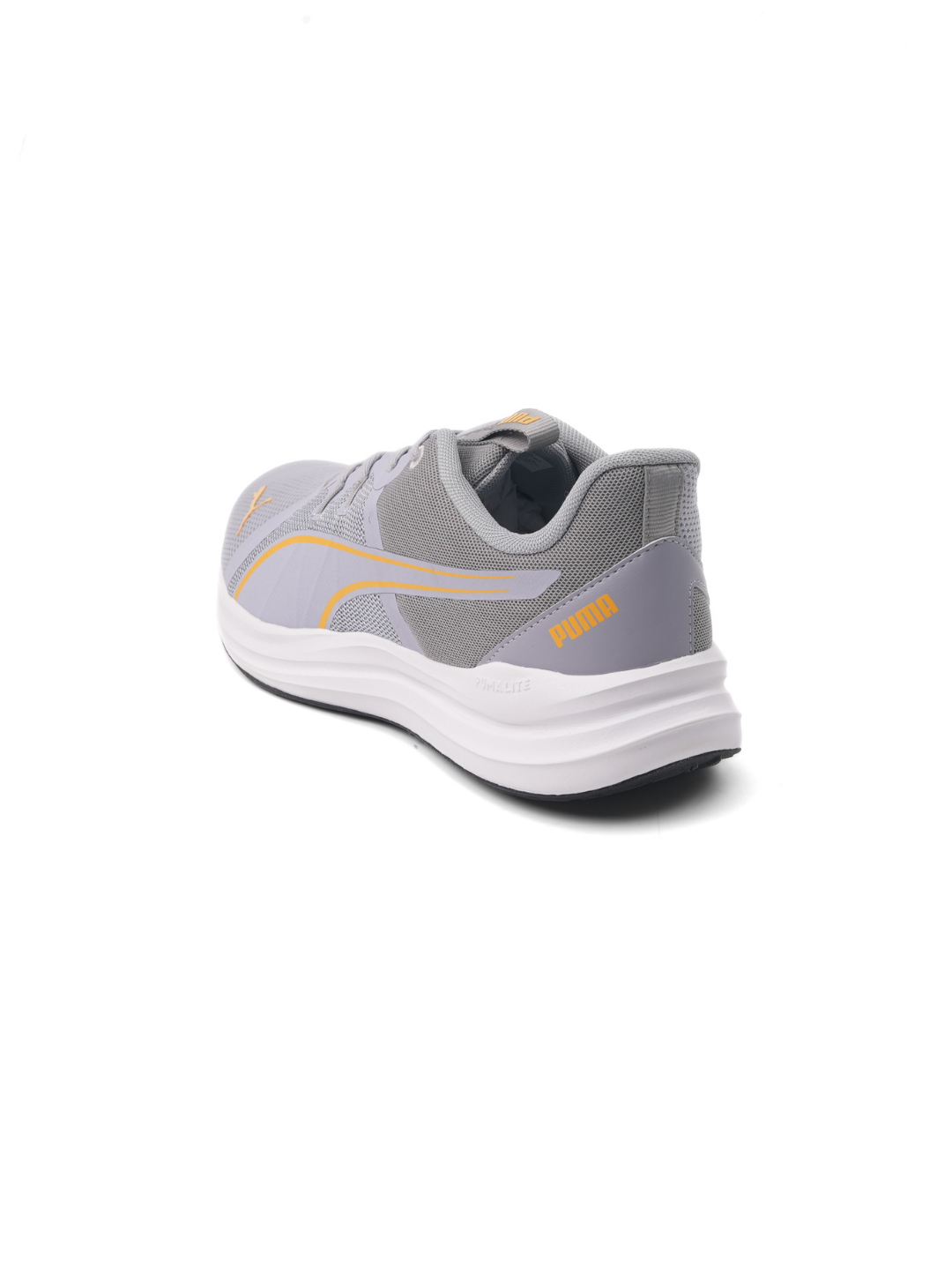 Puma Grey Yellow Sports Shoes For Men Puma Exotine 3.0-31148604 C1110