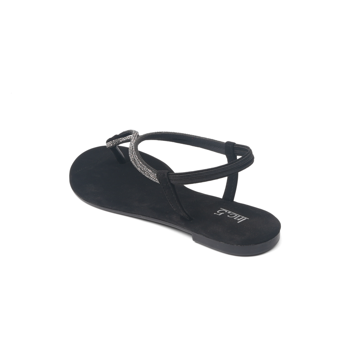 Inc.5 Black Sandal For Women 101976 C001