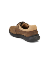 Extacy Brown Genuine Leather Derby Casual Shoes For Men Exm010204 C003
