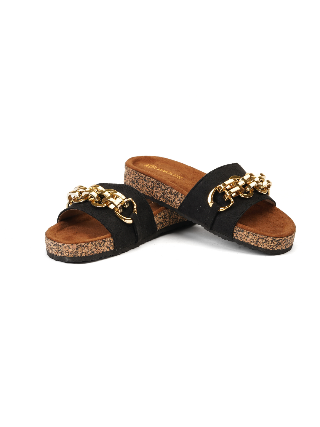 Lamoure Black Swade Fashion Flat For Women Lmw019134 C919