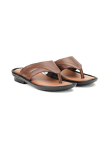 City Magic Cheeku Genuine Leather Thong Slipper For Men Cmm041008 C758