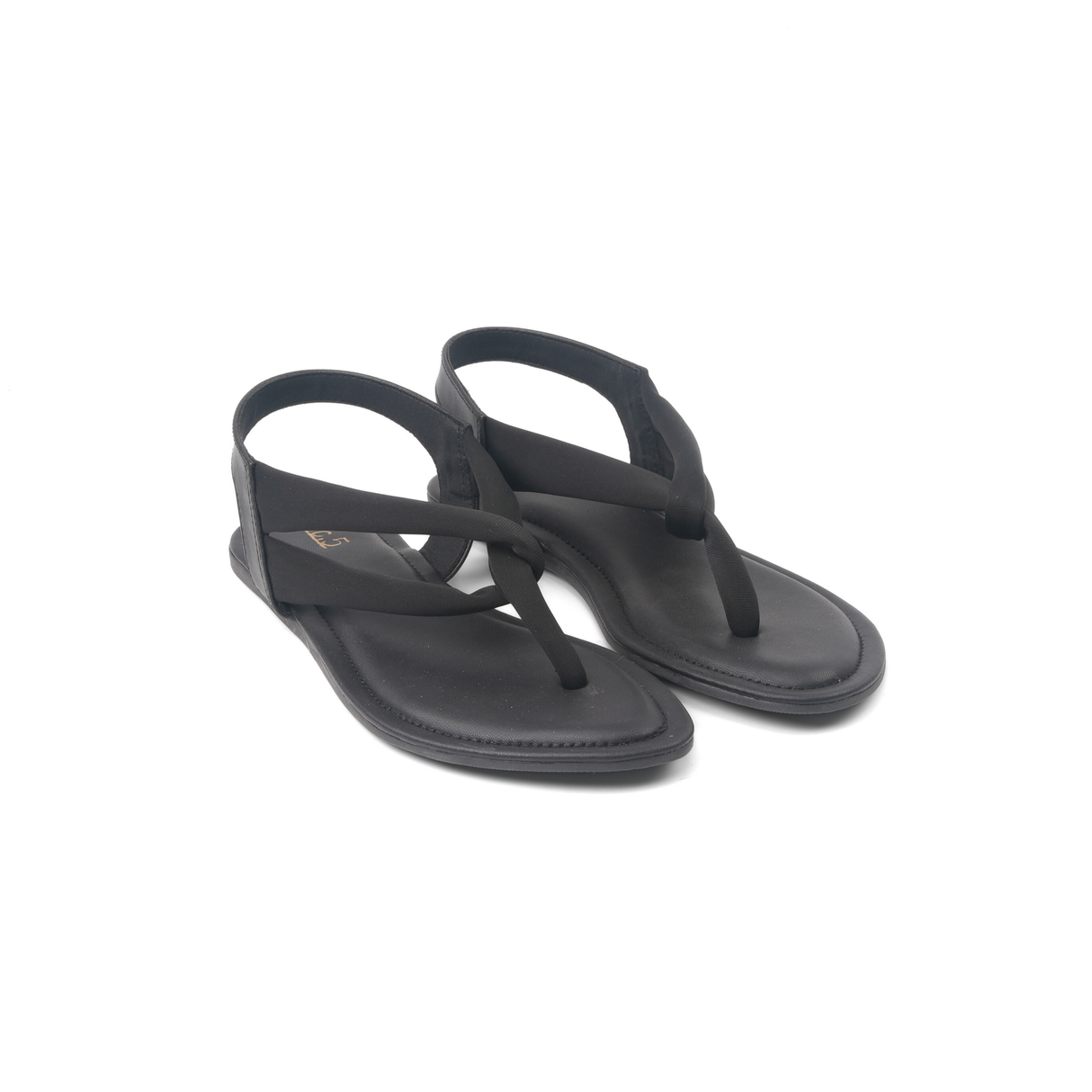 Inc.5 Black Flat For Women 101776 C001